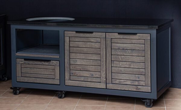 Kamado table "Oak Clear-grey/7016" - Image 86