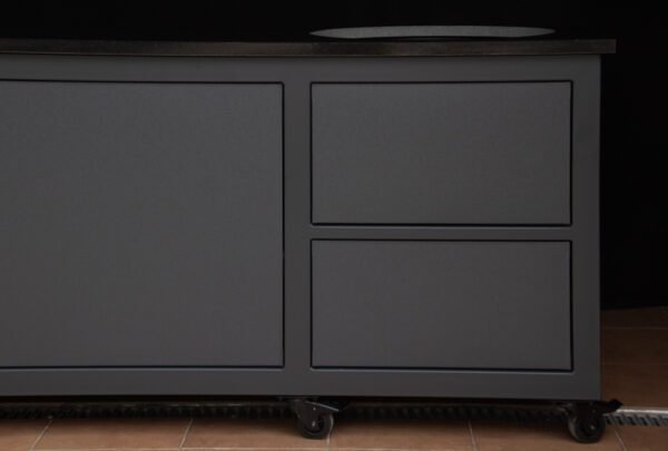 Kamado table "Oak Clear-grey/7016" - Image 38