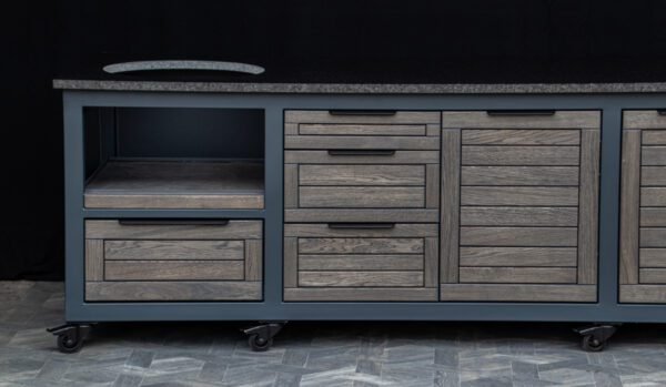 Kamado table "Big250 Oak-grey/7016" - Image 22