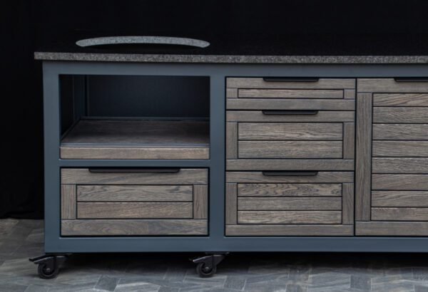 Kamado table "Big250 Oak-grey/7016" - Image 33