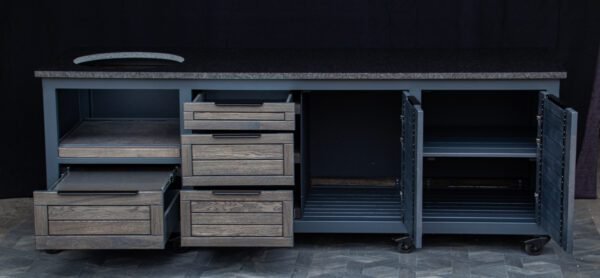 Kamado table "Big250 Oak-grey/7016" - Image 16