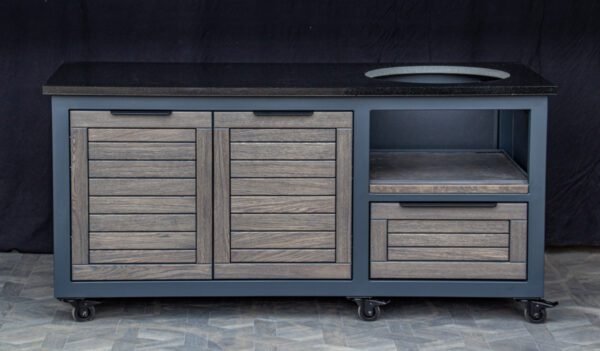 Kamado table "Oak Clear-grey/7016" - Image 33