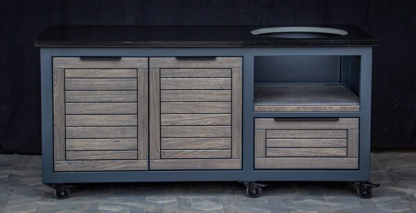 Kamado table "Oak Clear-grey/7016" - Image 36