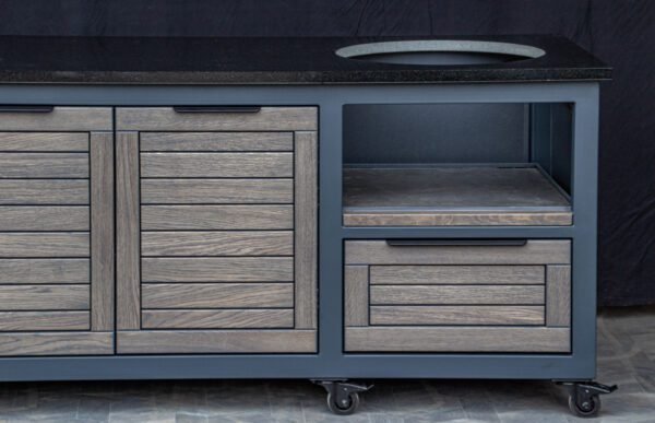 Kamado table "Oak Clear-grey/7016" - Image 37