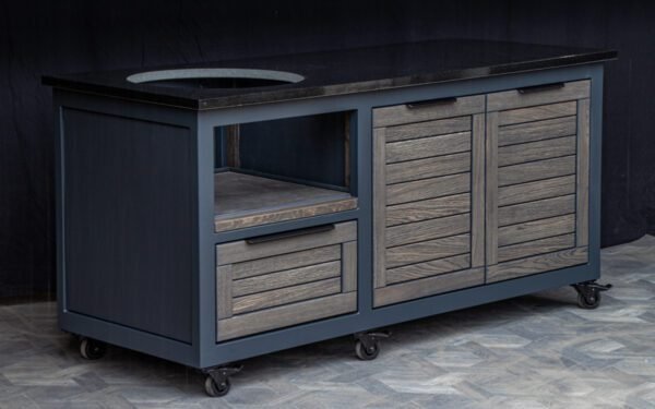 Kamado table "Oak Clear-grey/7016" - Image 28