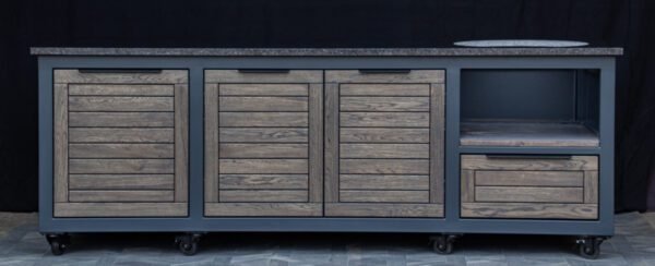 Kamado table "250 Oak-grey/7016" - Image 7