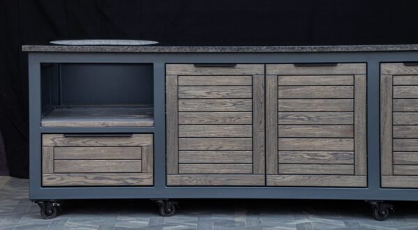 Kamado table "250 Oak-grey/7016" - Image 24